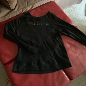 Peloton Shoulder Sweatshirt w/Glitter